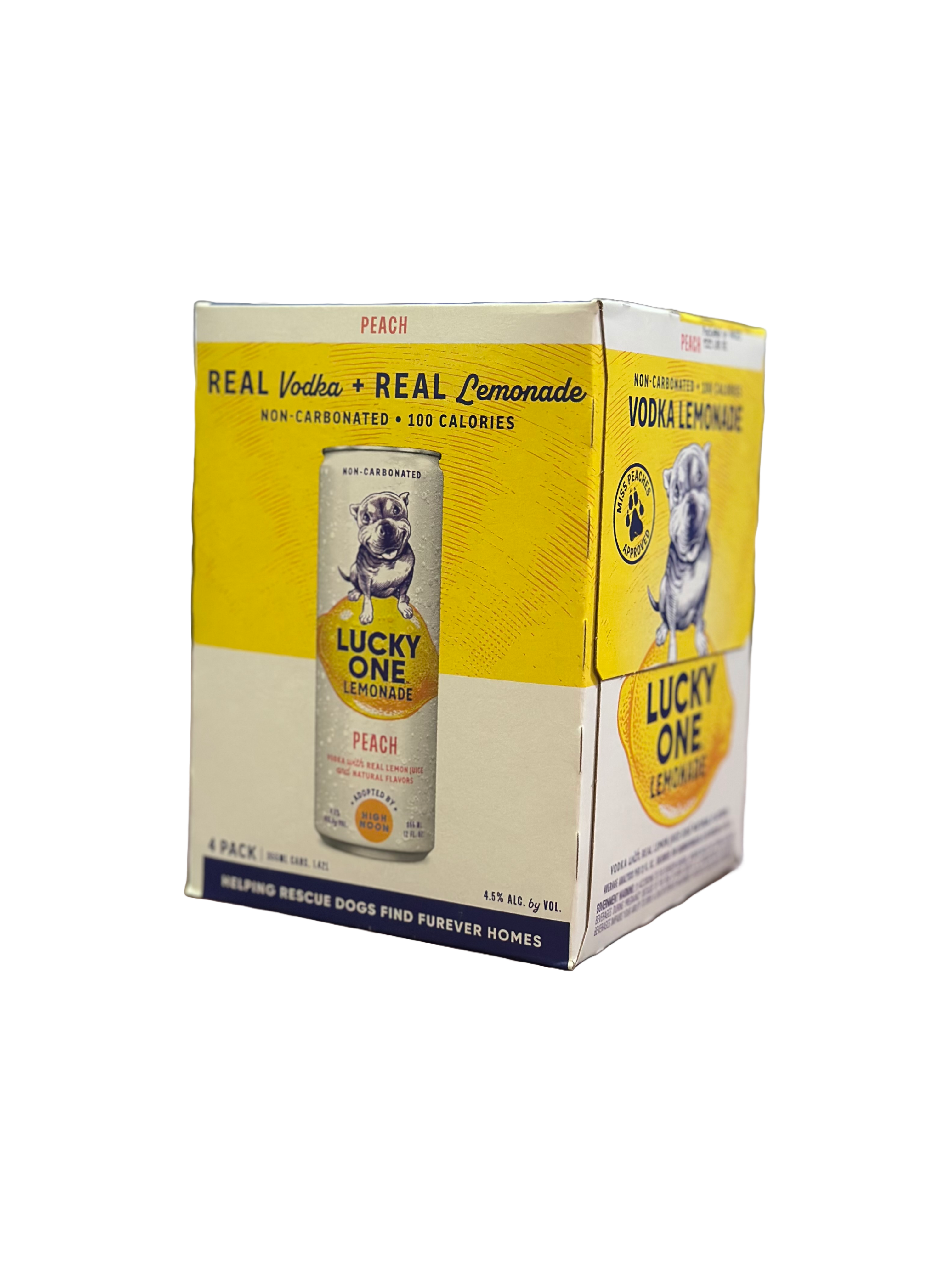 Lucky One Vodka Lemonade Peach – Wine Palace