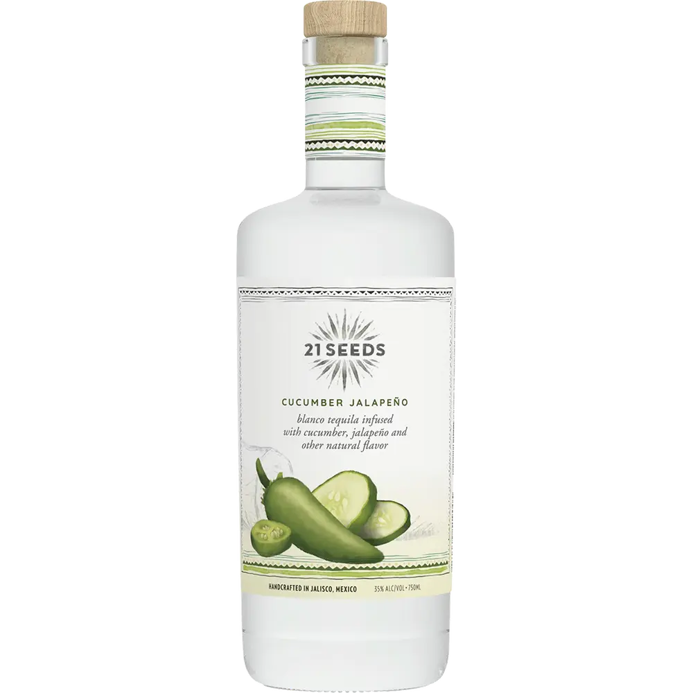 21 Seeds Tequila Blanco Cucumber Jalapeno - Wine Palace