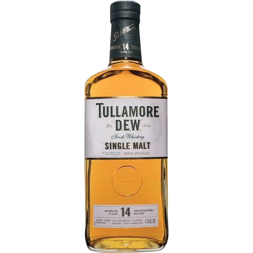 Tullamore D.E.W. 14 Year Old Single Malt Irish Whiskey