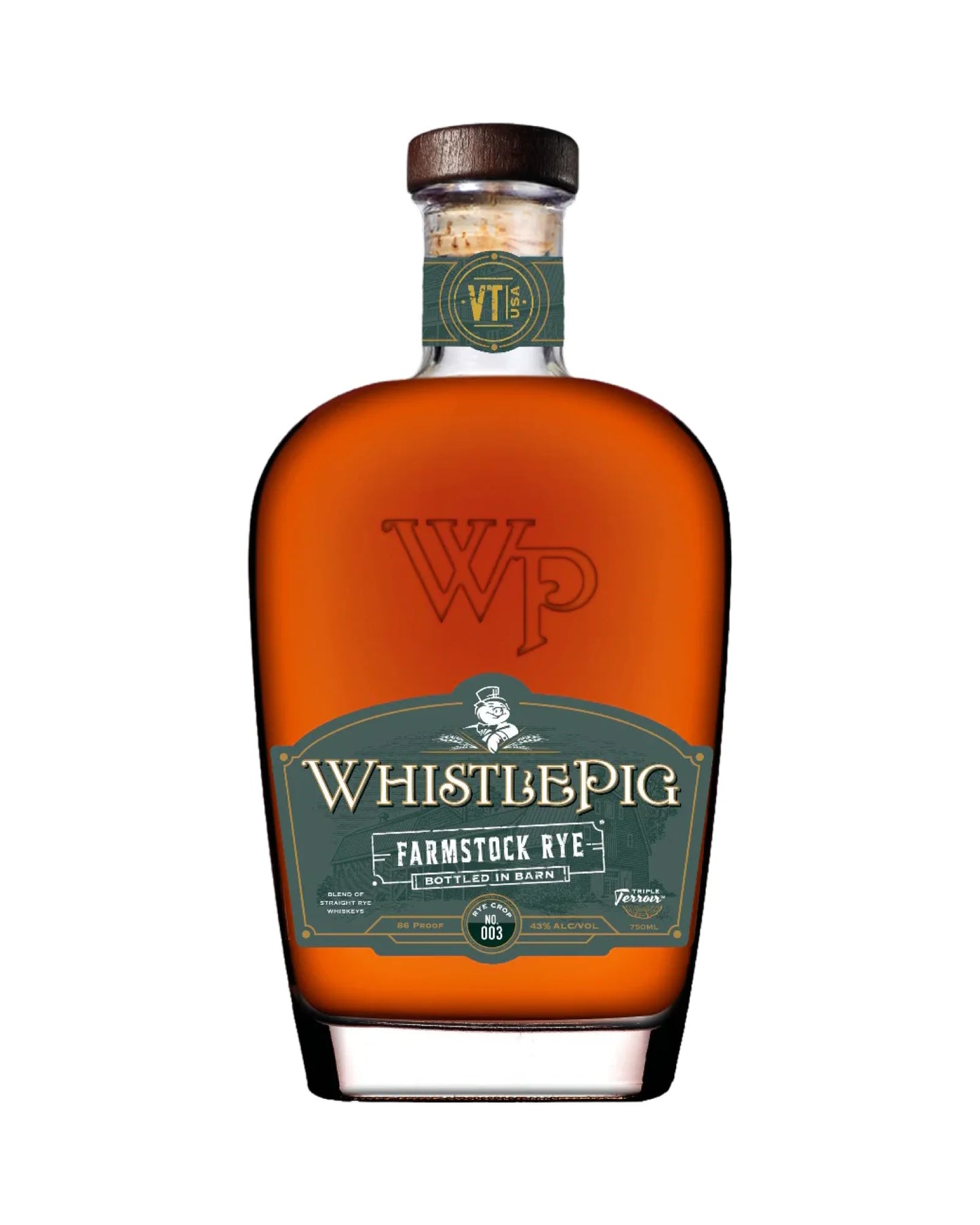 WhistlePig Bottled in Barn Farmstock Rye Whiskey