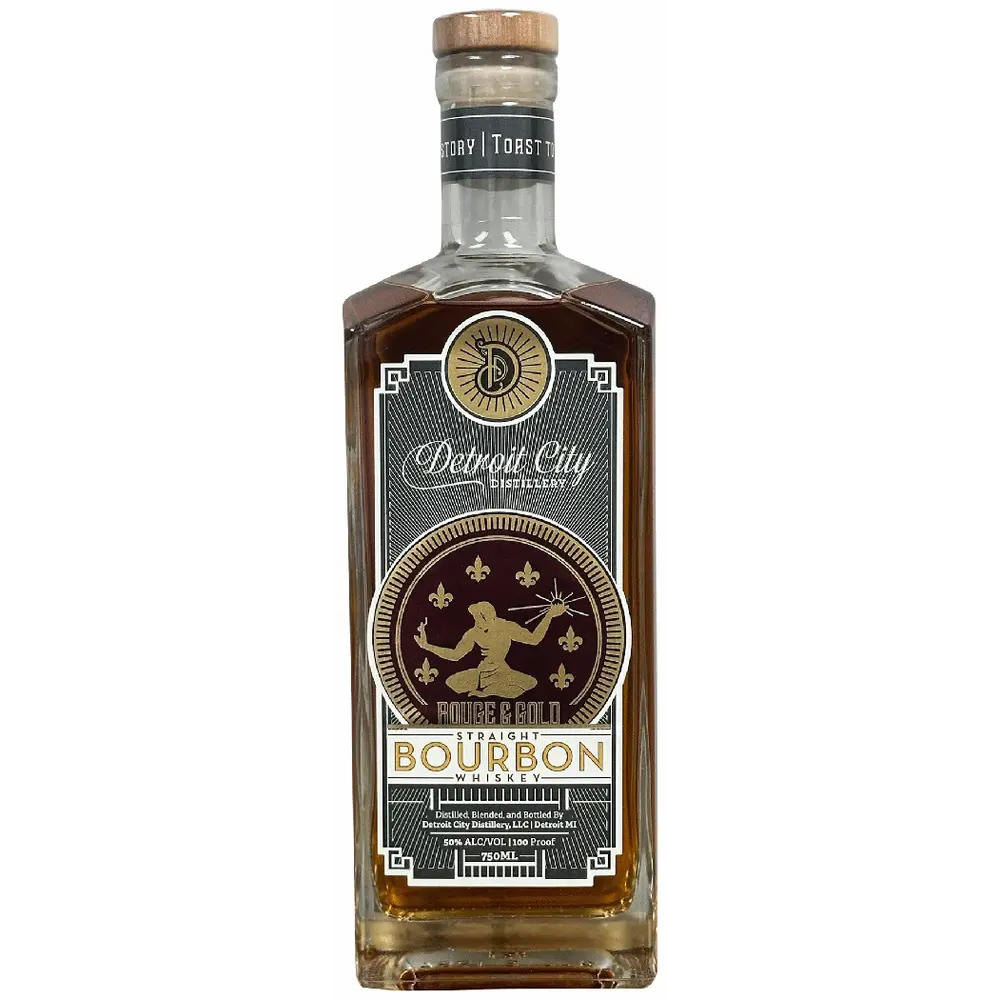 Detroit City Distillery Rouge & Gold Bourbon