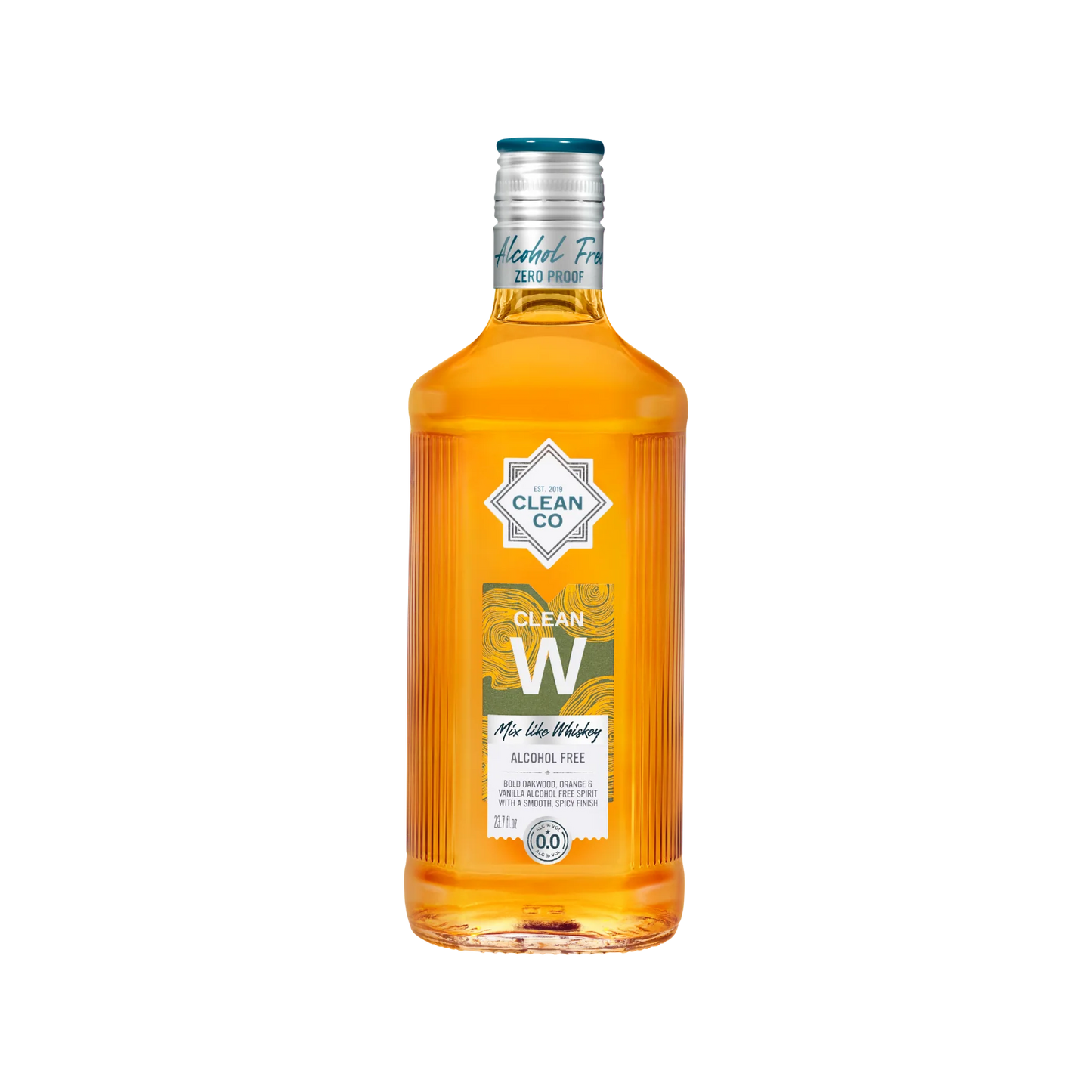 Clean Co Clean W Non-Alcoholic Whiskey
