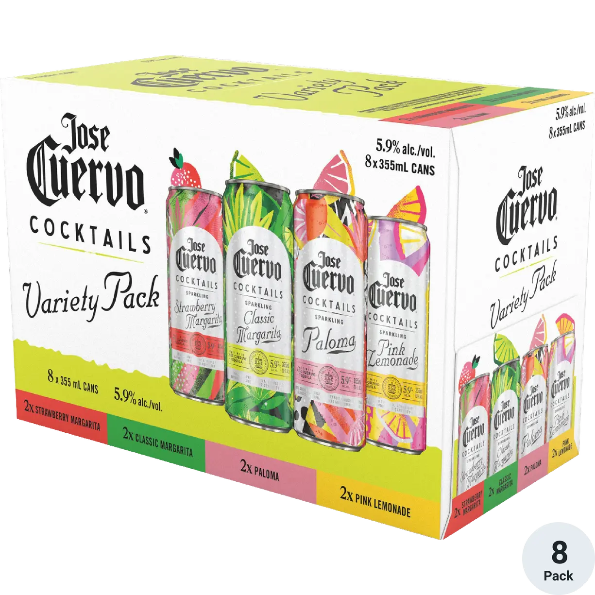 Jose Cuervo Sparkling Cocktails Variety Pack