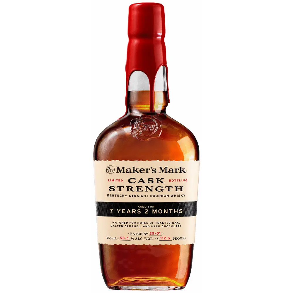 Maker's Mark Cask Strength 7 Year Old Bourbon Whiskey