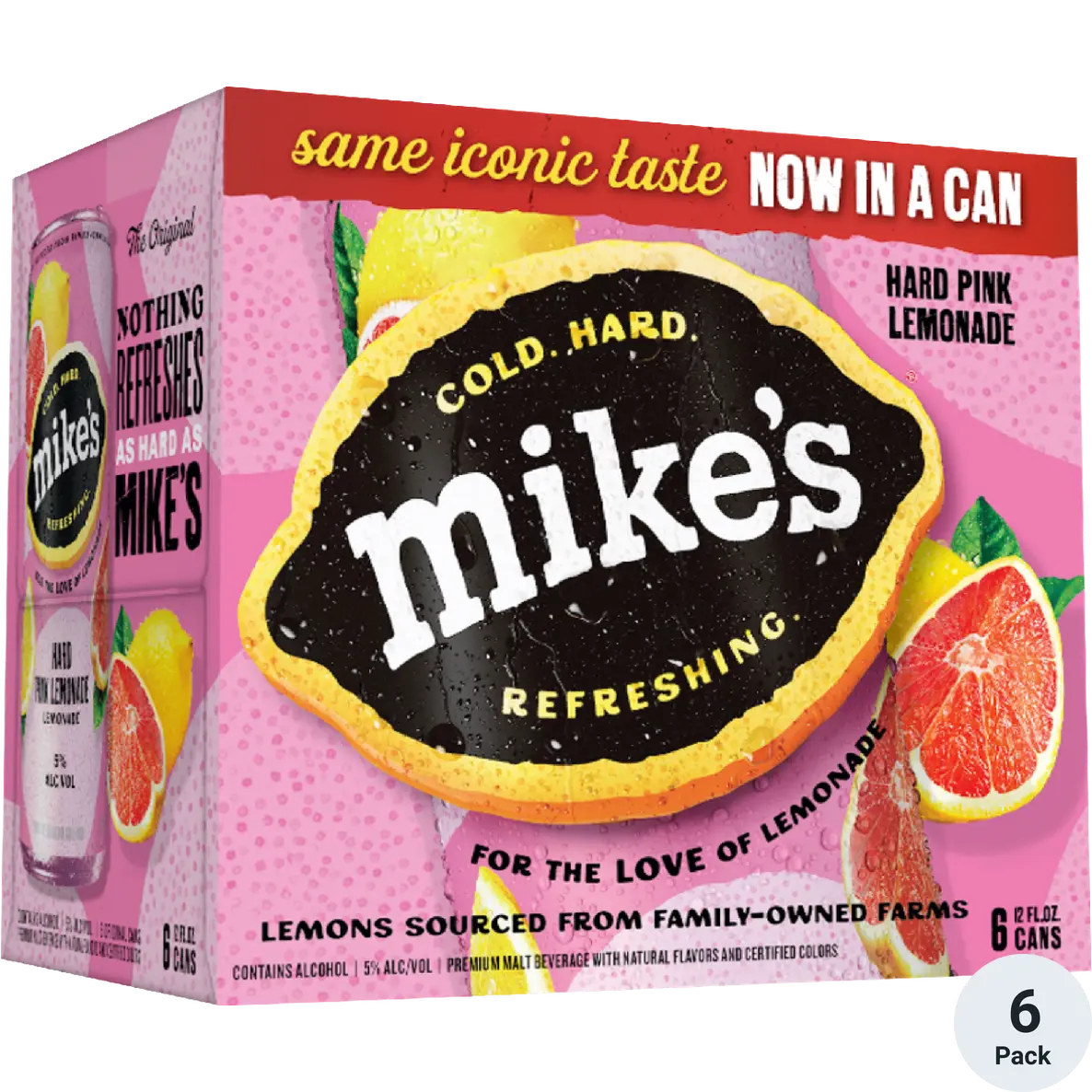 Mike's Hard Pink Lemonade Hard Beverage 6Pack Cans