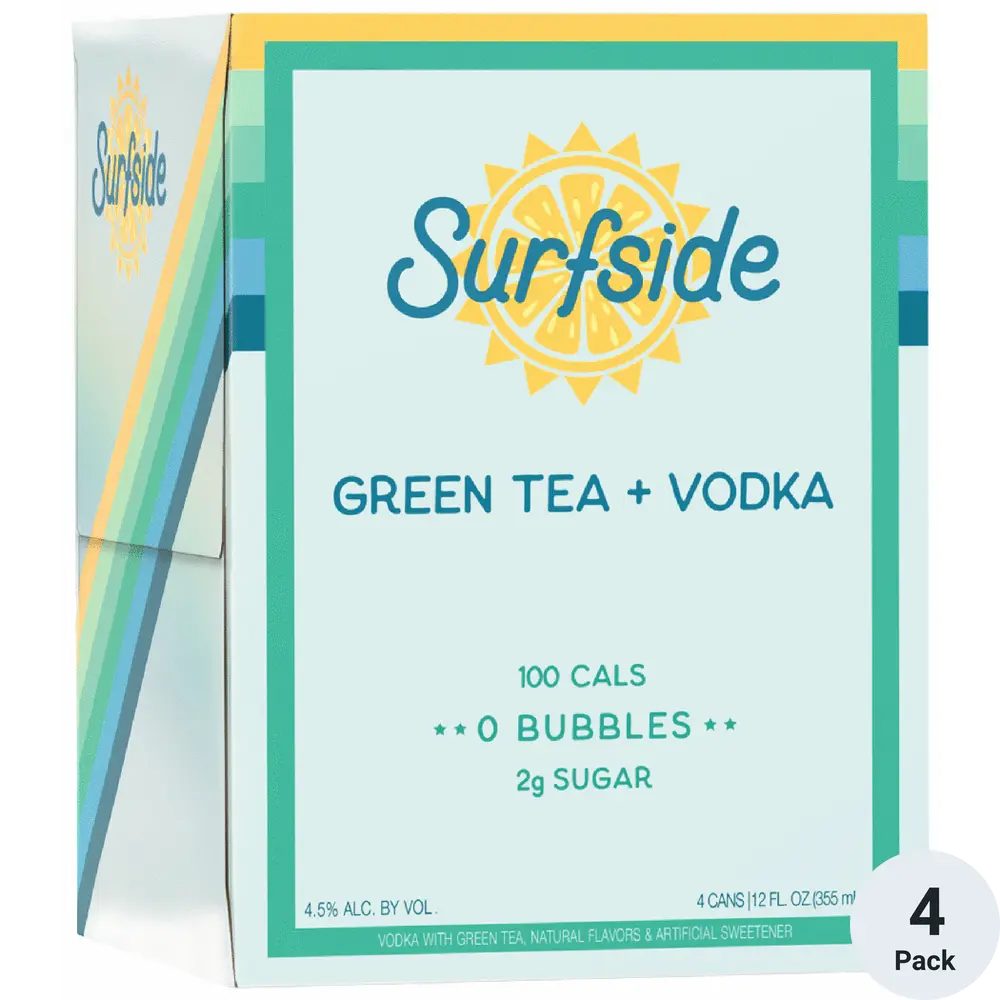 Surfside Green Tea and Vodka