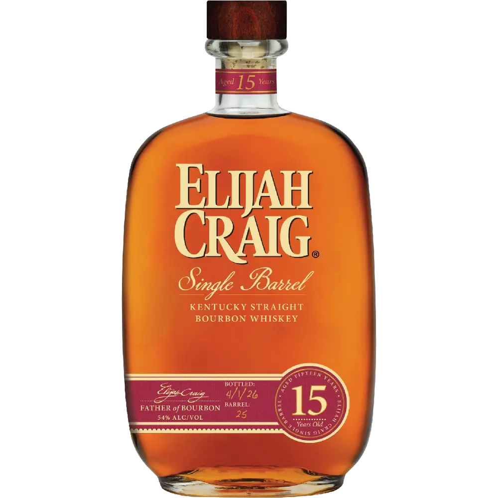 Elijah Craig 15 Yr