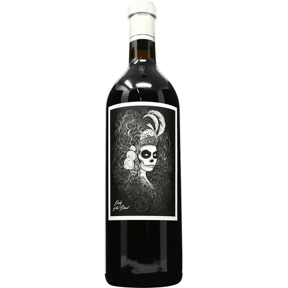 #ladyofthedead #wine #redblend
