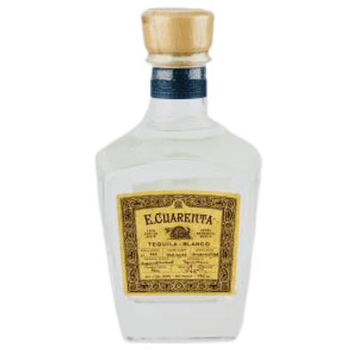 E Cuarenta Tequila Blanco 750ml - Wine Palace