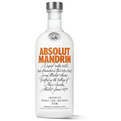 Absolut Vodka Mandarin - Wine Palace