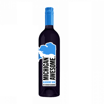 Michigan Awesome Blueberry Wine - Wine Palace