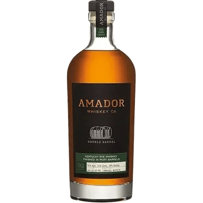 Amador Double Barrel Rye Whiskey Finished In Port Cask - Wine Palace