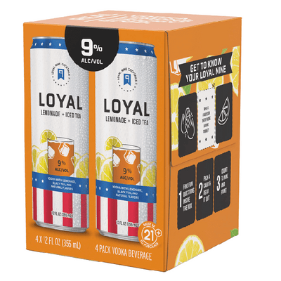 Loyal Lemon Iced Tea 4 Pk - Wine Palace