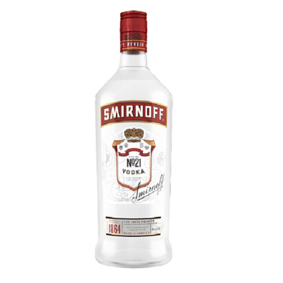 Smirnoff No. 21 Award Winning 80 Proof Vodka - 1.75 L Bottle - Wine Palace