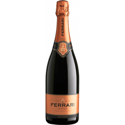 Ferrari Sparkling Brut Rose Trento Doc Italy - Wine Palace