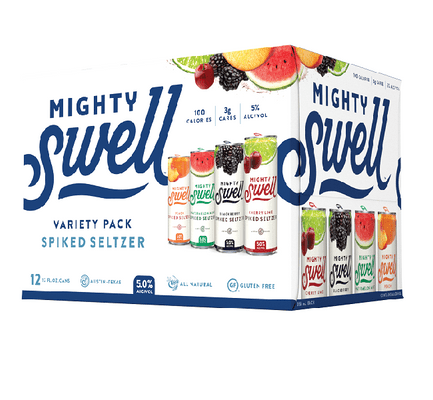 Mighty Swell Seltzer Variety 12 Pack - Wine Palace