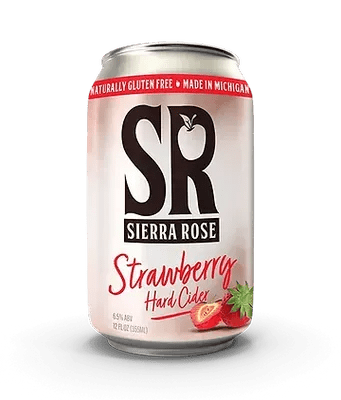 Sierra Rose Strawberry Hard Cider - Wine Palace
