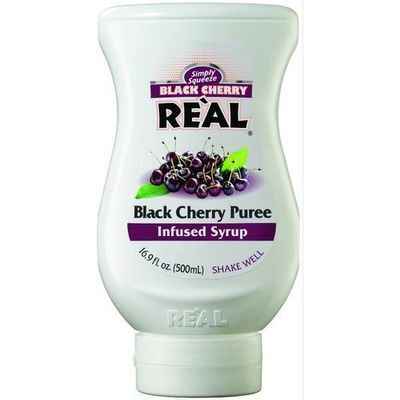 Real Simply Squeezed Black Cherry Puree Syrup