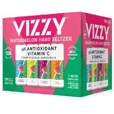 Vizzy Seltzer Watermelon Variety Pack