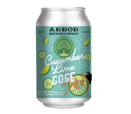 Arbor Brewing Cucumber Lime Gose Ale 6-pack Cans - Wine Palace