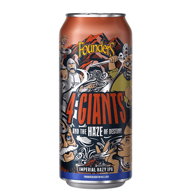 Founders 4 Giants Imperial Hazy Ipa - Wine Palace