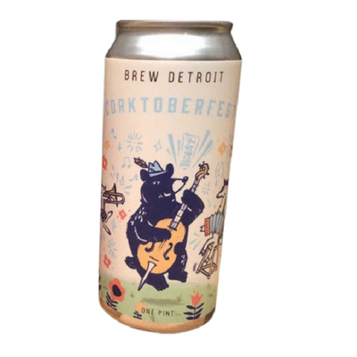 Brew Detroit Corktoberfest 4 Pk Can - Wine Palace