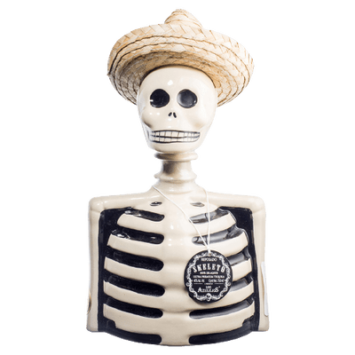 Los Azulejos Skelly Tequila Reposado Skeleto 750ml - Wine Palace