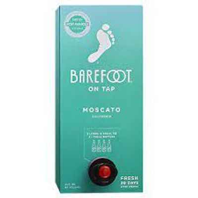Barefoot Cellars On Tap Moscato White Wine 3l Box Wine
