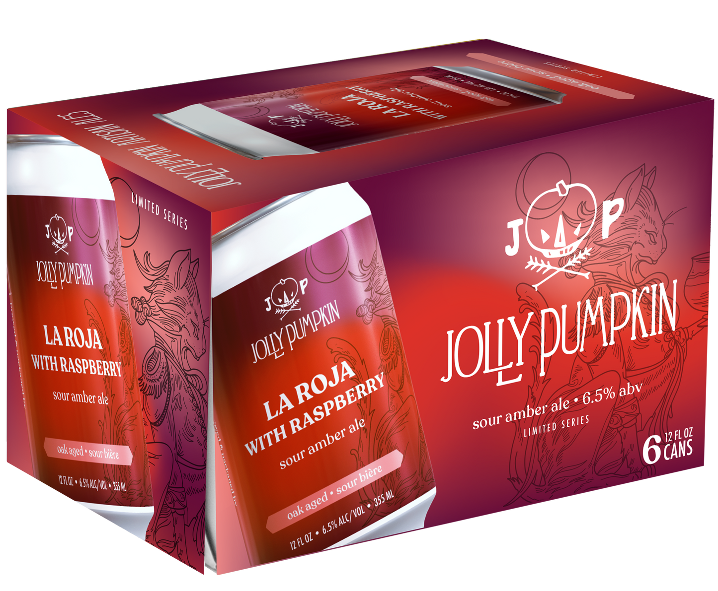 Jolly Pumpkin La Roja with Raspberry Sour Amber Ale