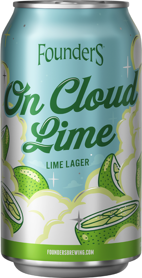 Founders 'On Cloud Lime' Lime Lager 5% ABV