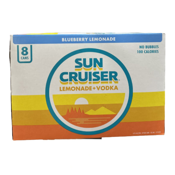 Sun Cruiser Blueberry Lemonade Vodka 8 Pack