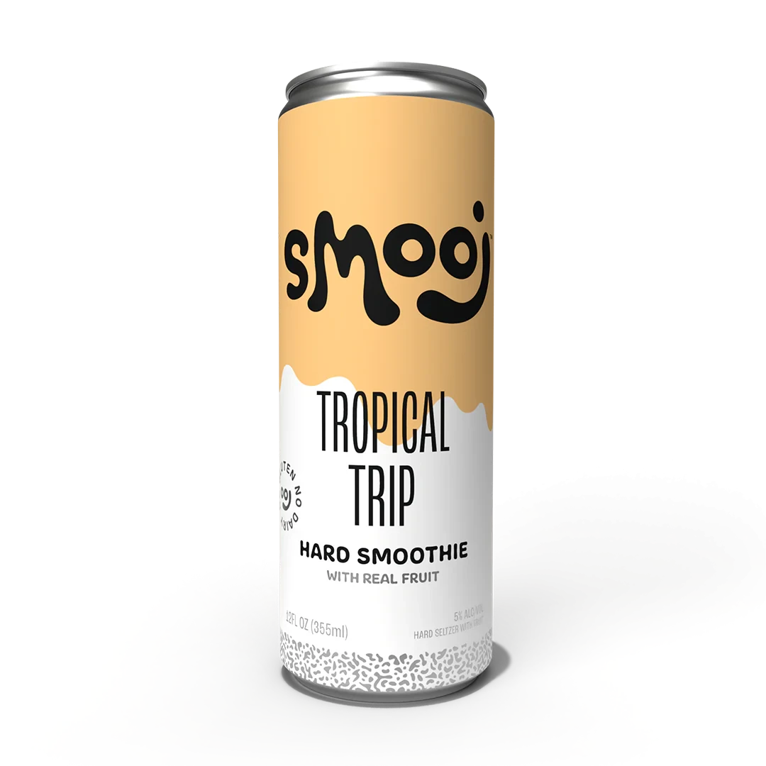 Smooj Tropical Trip Hard Smoothie 4 Pack Cans