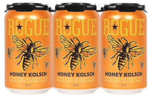 Rogue Honey Kolsch 6pk Can - Wine Palace