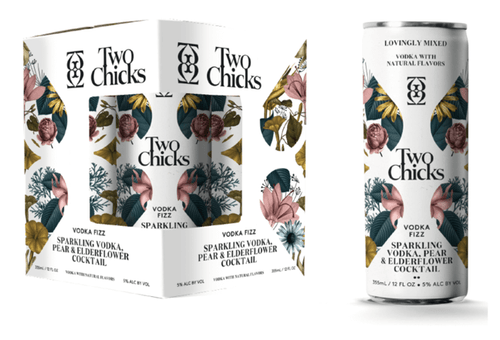 Two Chicks Elderflower Fizz 4pk - Wine Palace