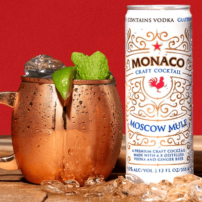 Monaco Moscow Mule 4pk Cans - Wine Palace