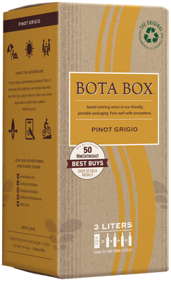Bota Box Pinot Grigio - Wine Palace