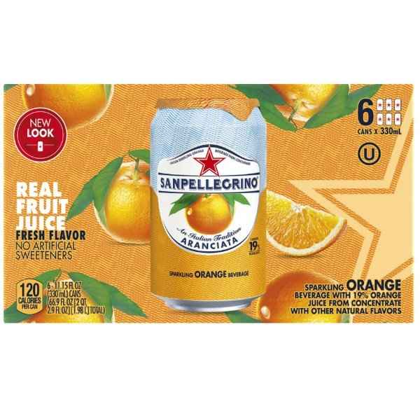 San Pellegrino Aranciata Sparkling Orange Beverage