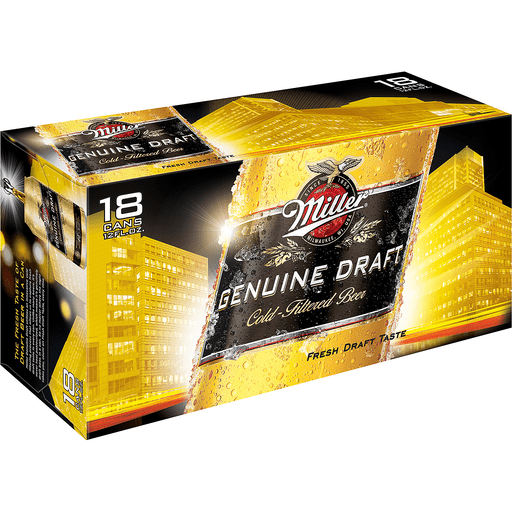 Miller Genuine Draft 18 Pack