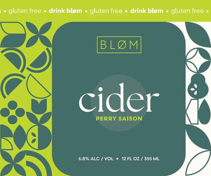 Blom Pear Perry Saison Cider 4-pack
