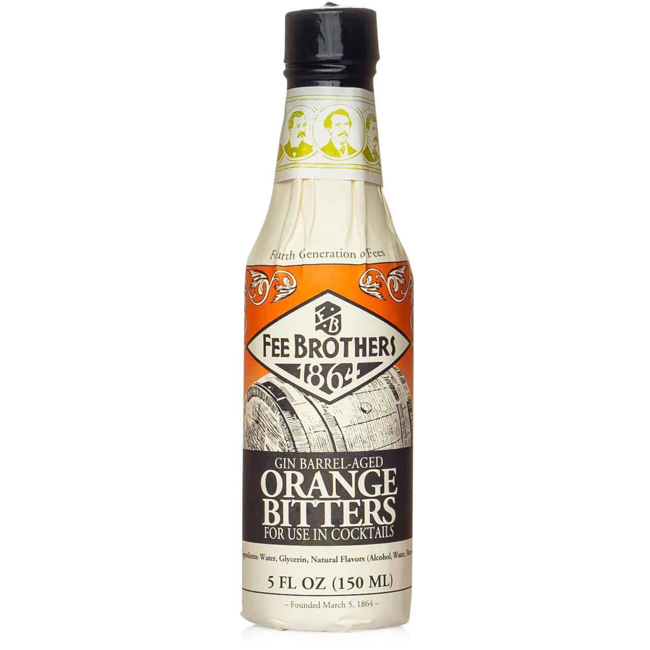 Fee Brothers Gin Barrel Aged Orange Bitters