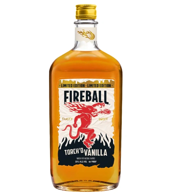 Fireball Torch'd Vanilla Limited Edition plastic bottle
