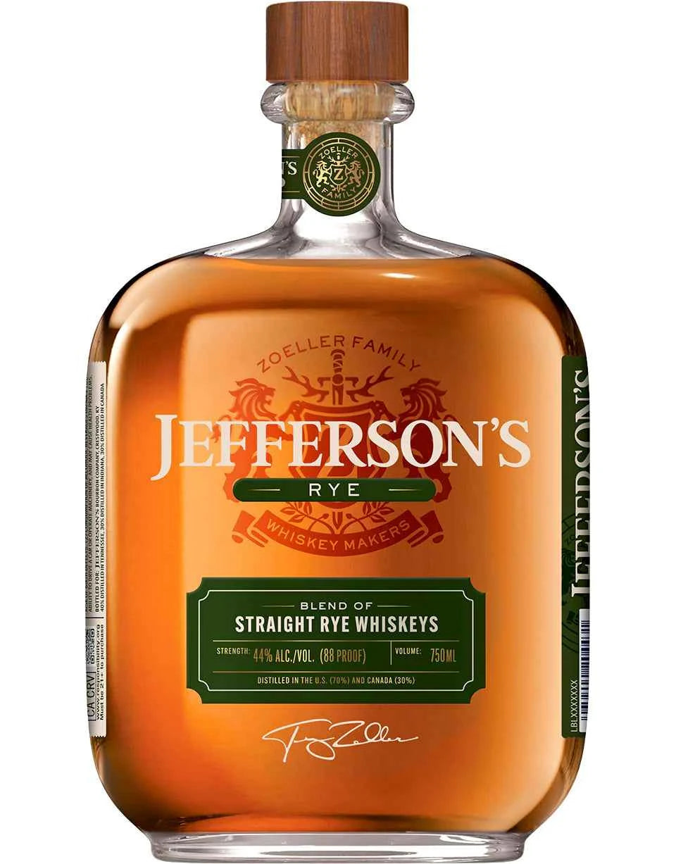 Jefferson's Rye Whiskey