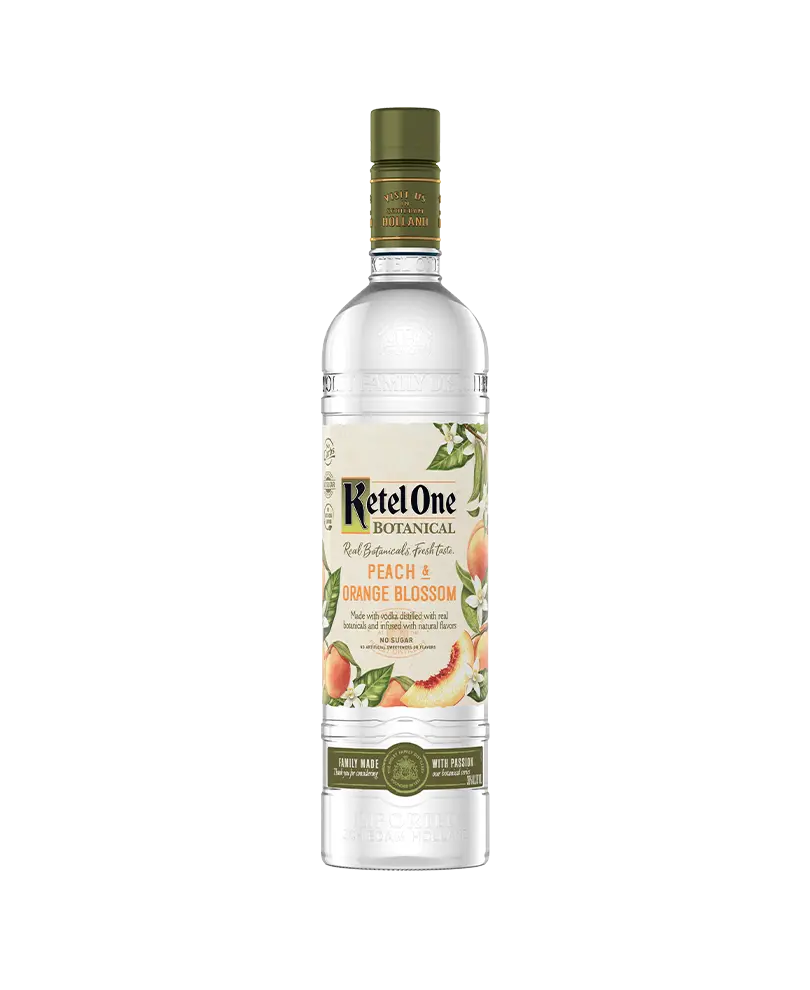 Ketel One Botanical Vodka Peach & Orange Blossom bottle