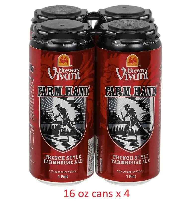 Brewery Vivant Farm Hand Ale