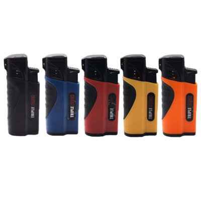 Triple Torch Lighter Solid Color