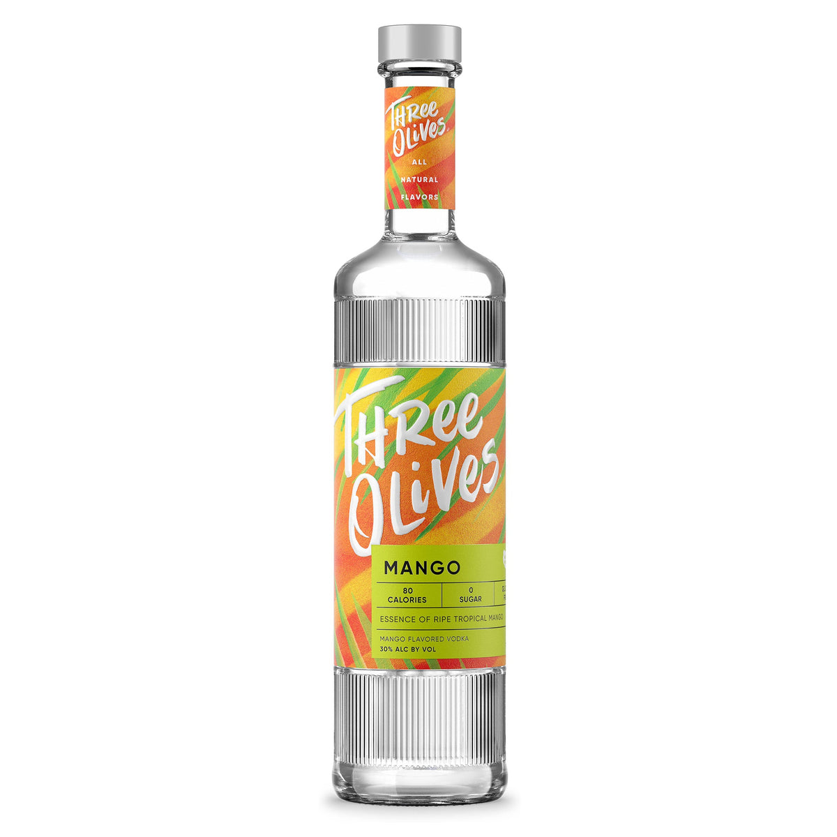 Three Olives Mango Vodka bottle