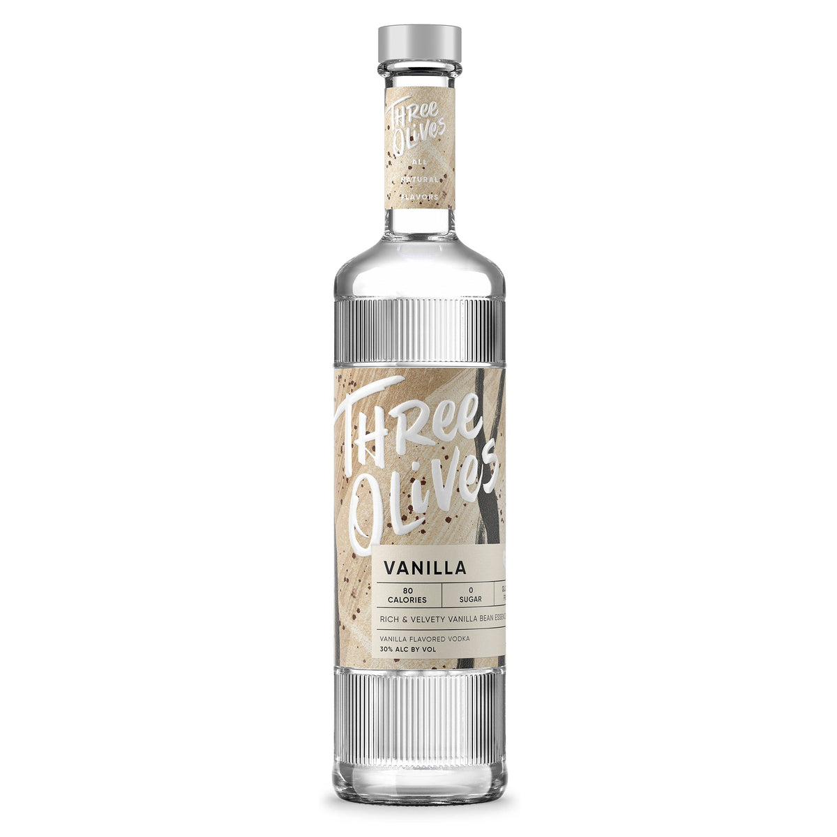 Three Olives Vanilla Vodka bottle
