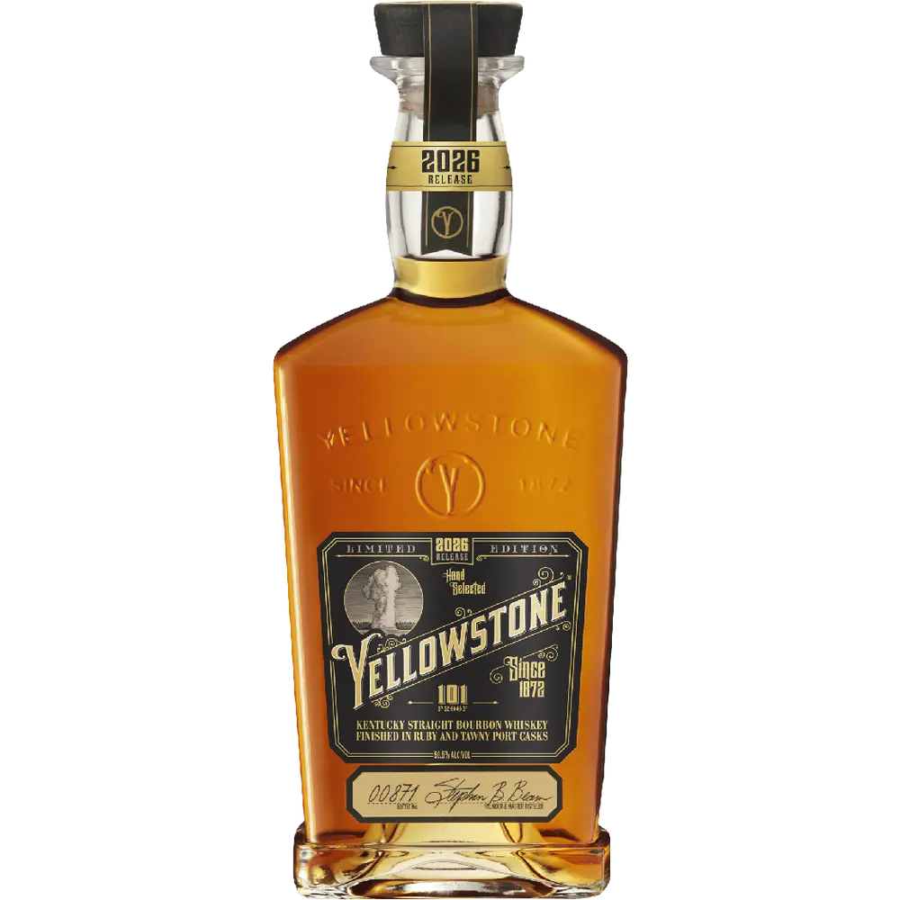 Yellowstone 2026 Limited Edition Kentucky Straight Bourbon Whiskey 750 ml bottle