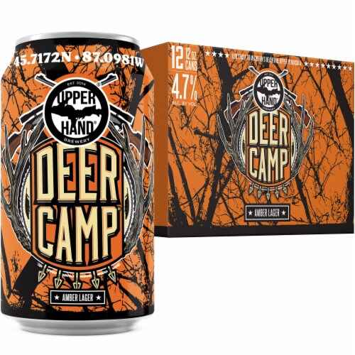 Upper Hand Brewery Deer Camp Amber Lager