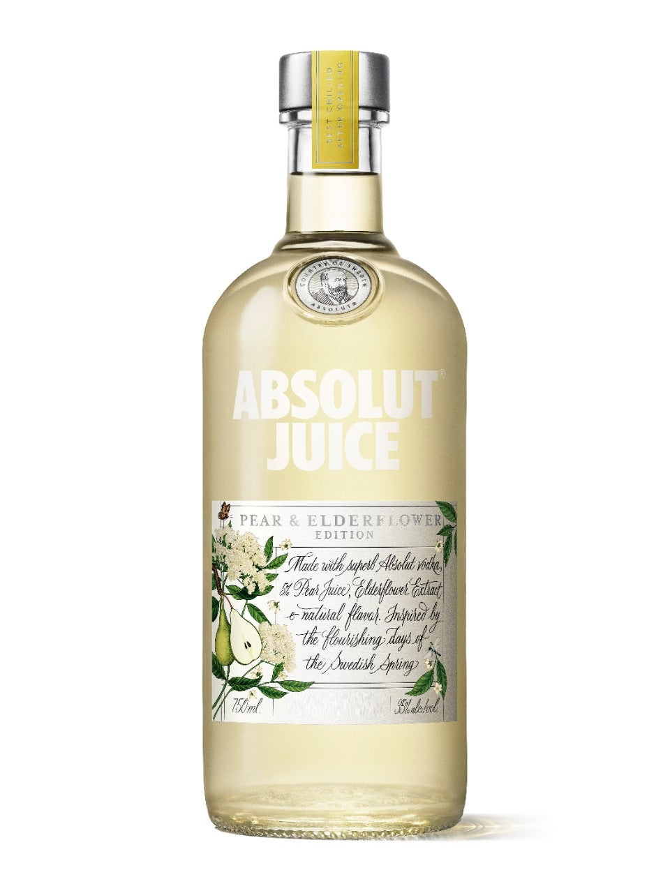 Absolut Juice Pear & Elderflower 750ml bottle